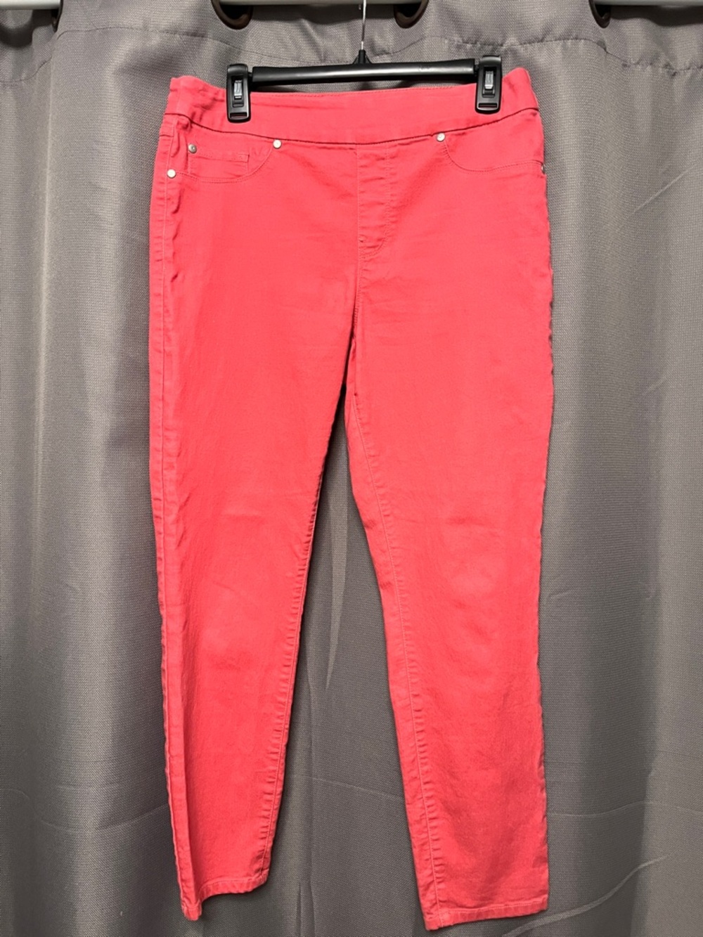 Tribal Women's Cropped Jeans in Coral Pink